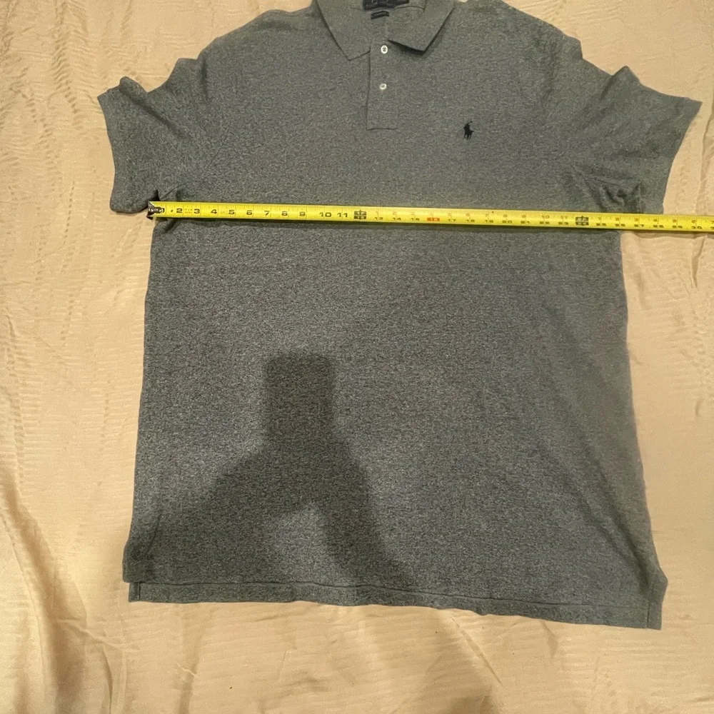 Ralph Lauren Classic Gray Polo Shirt for Men